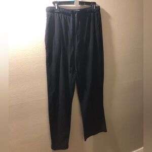 Black leisure pants